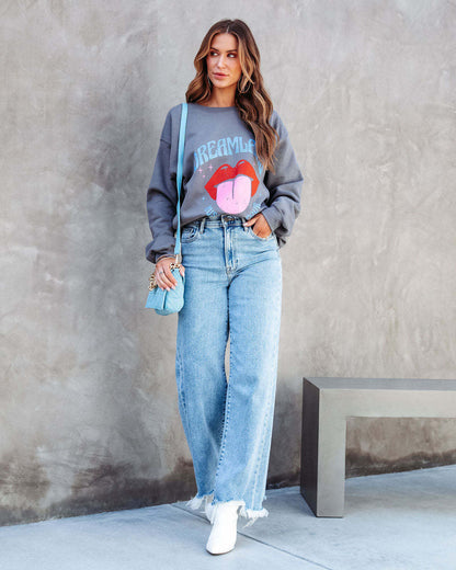 Pantalones casuales de moda con borlas para mujer