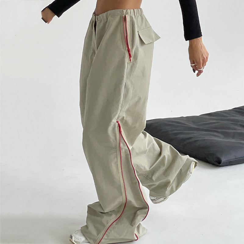 Pantalones holgados a juego para mujer